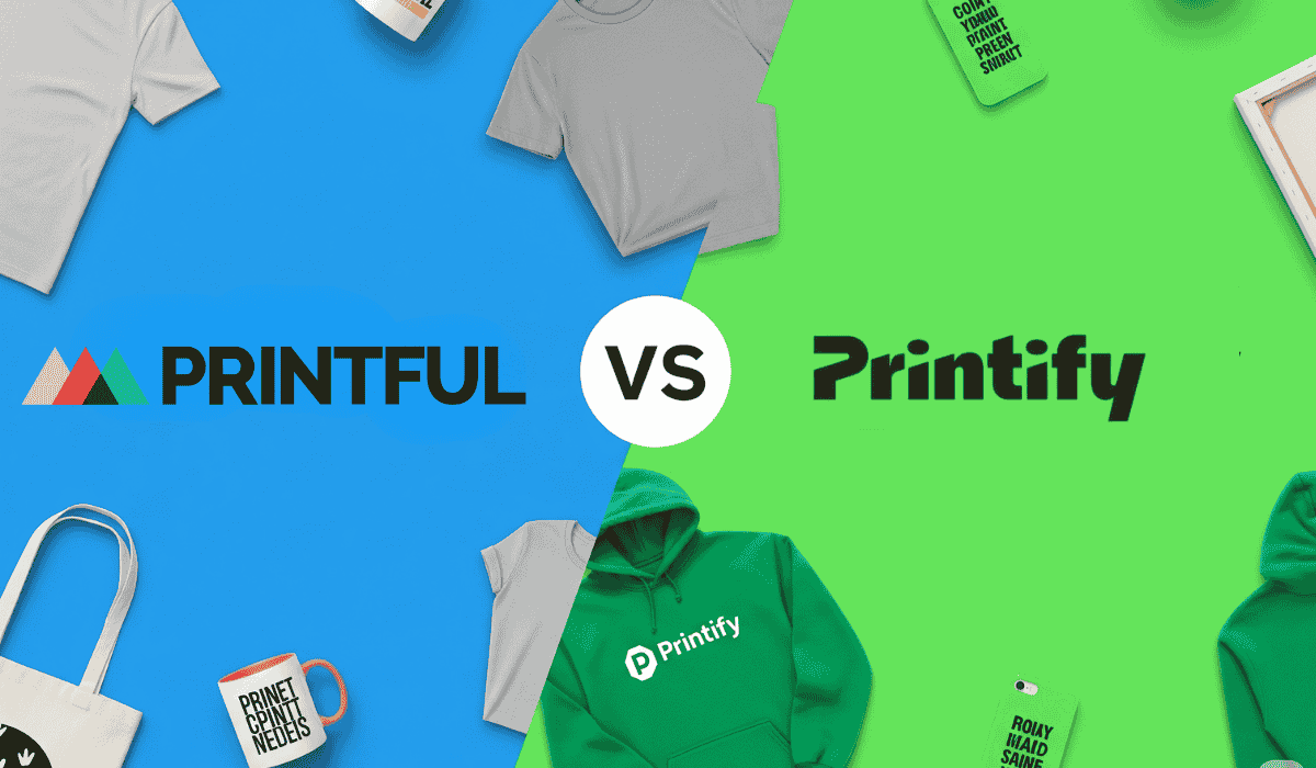 A Feature Image Of The Blog Post: Printful vs Printify My Unfiltered Review After Shipping 100,000+ Orders